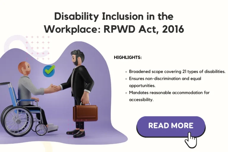 equal opportunity disability act in india