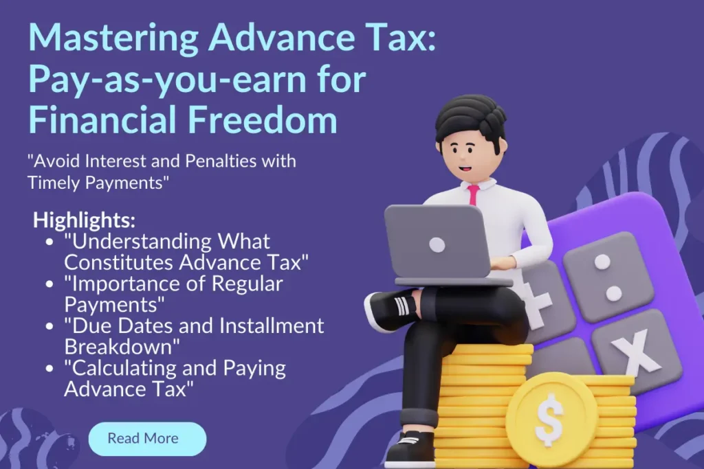 Financial Freedom Advance tax